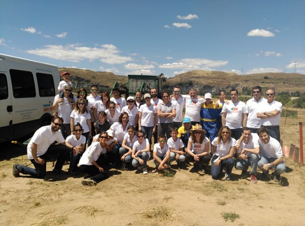 Voluntarios y voluntarias de SAS Spain
